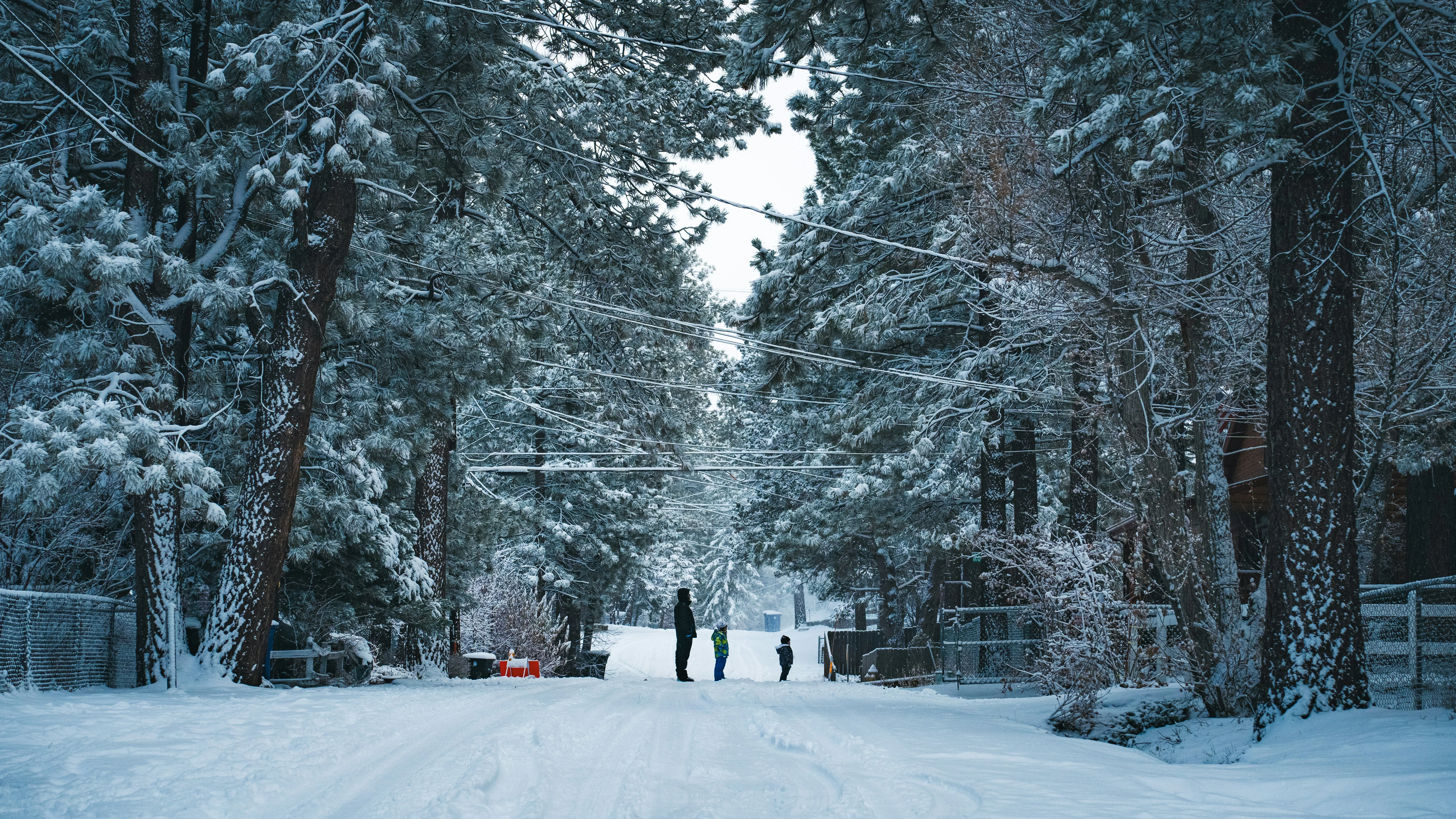 Kinder im Winter
