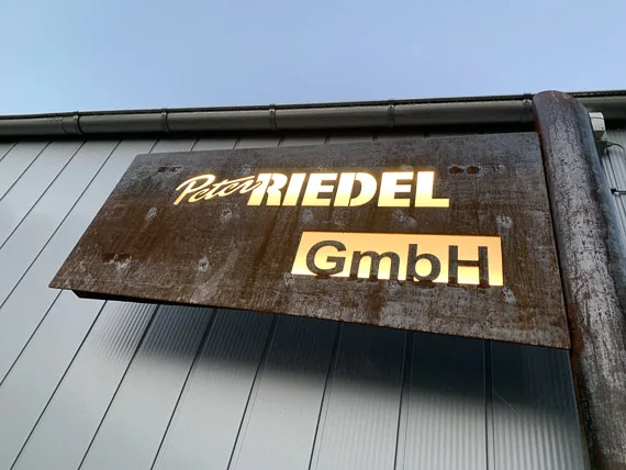 Technische Anlage im Freien