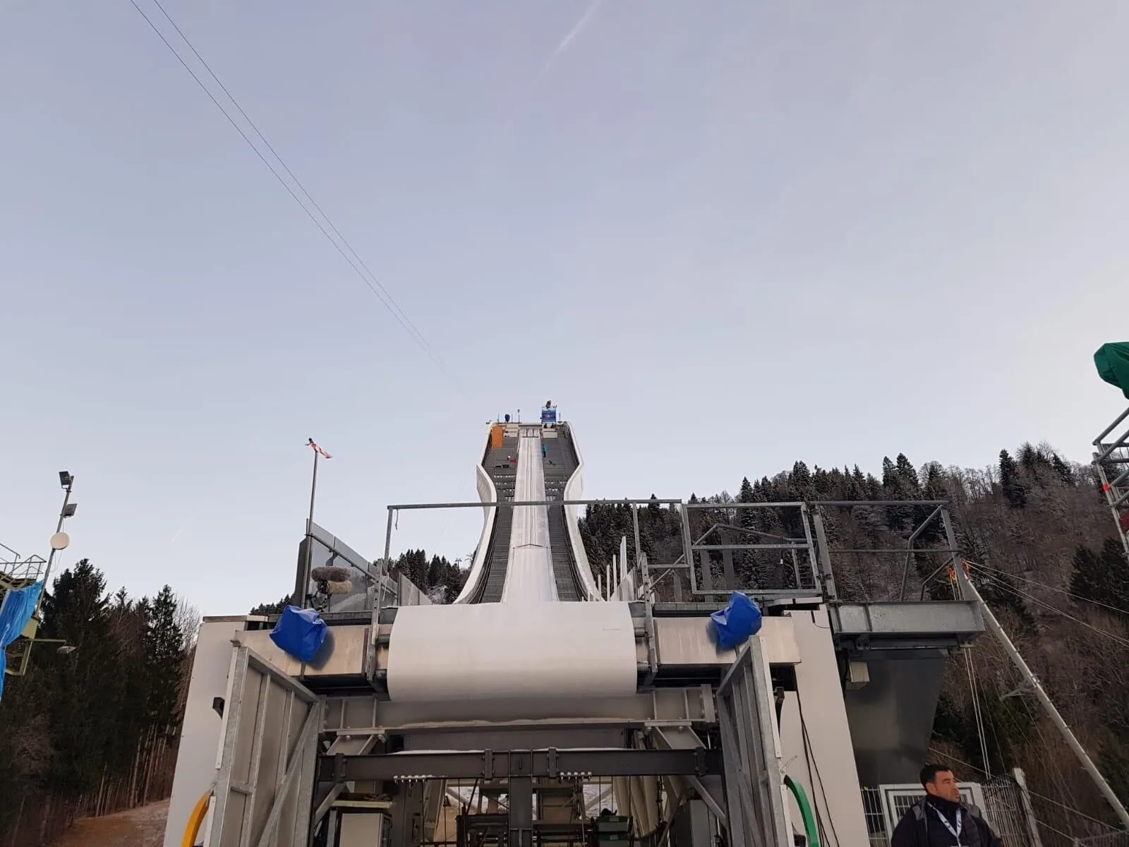 Technische Anlage im Freien