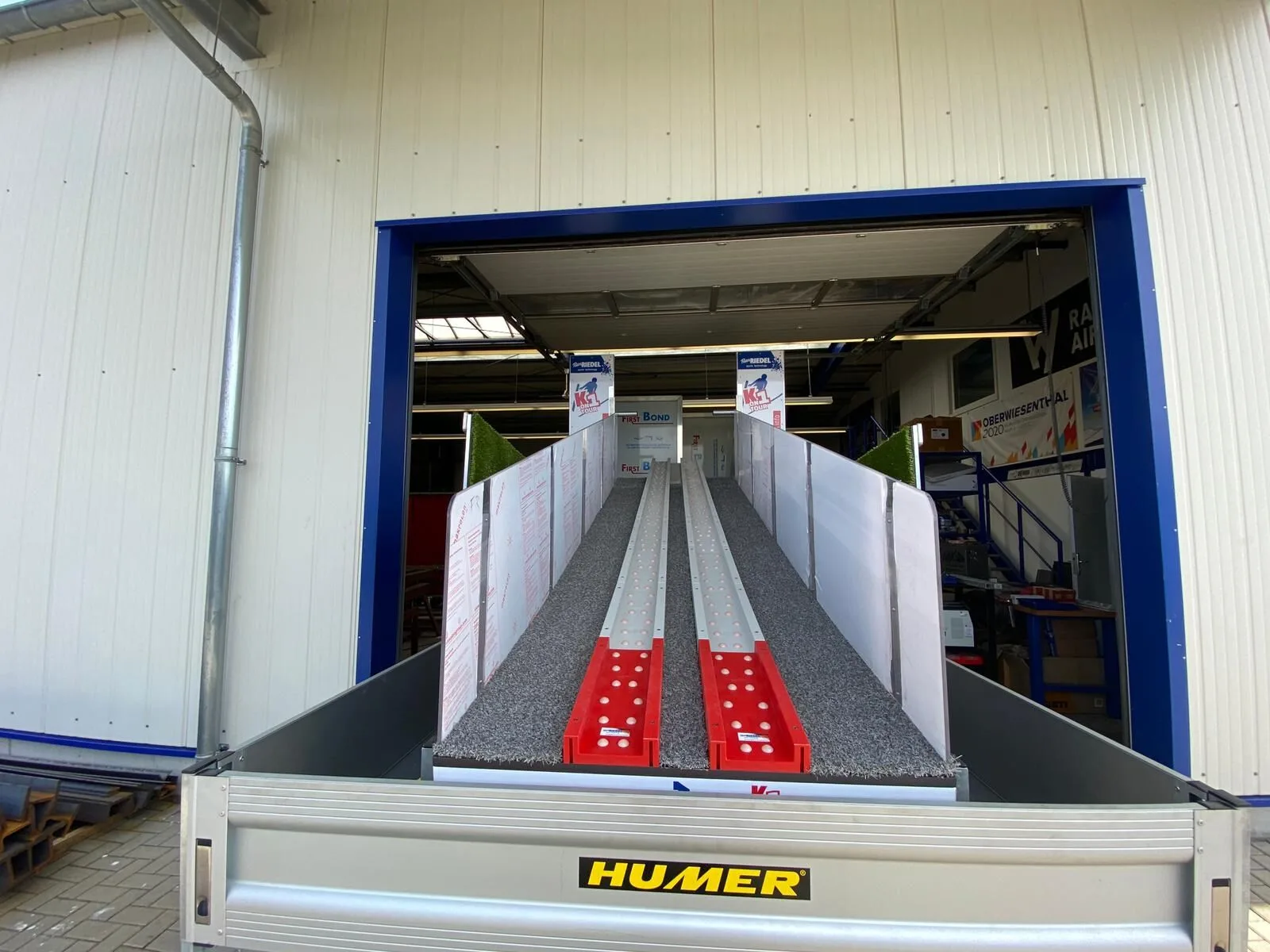 Technische Anlage im Freien
