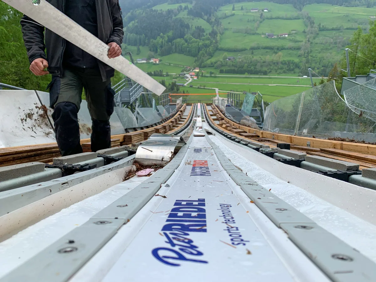 Personen im Umfeld von „Schadensbeseitigung am Kulm in vollem Gange“