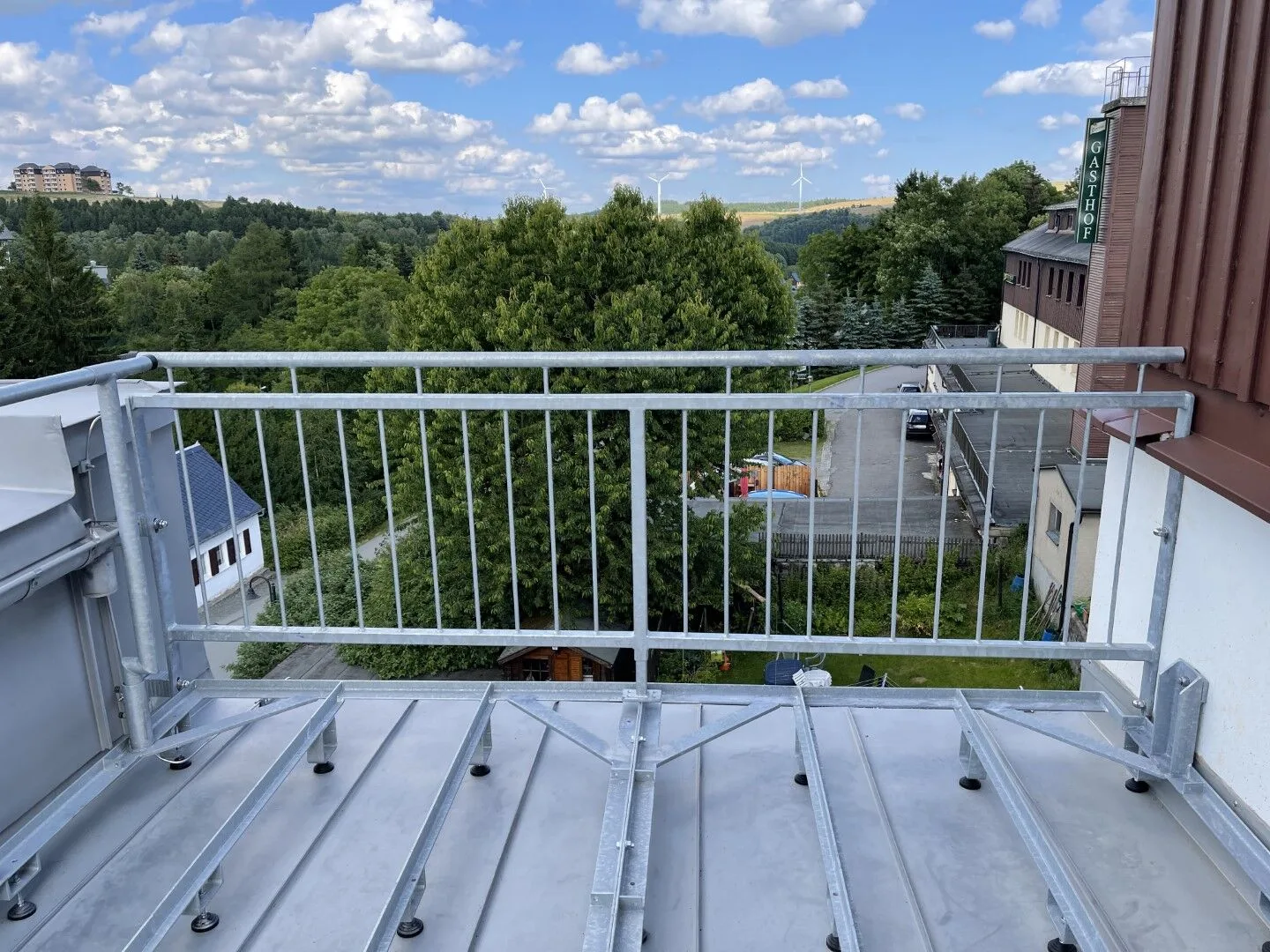 Technische Anlage im Freien