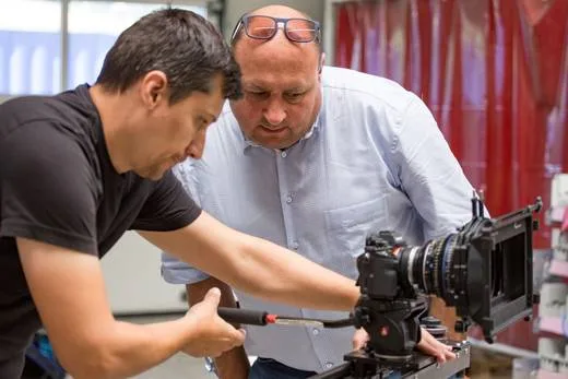 Personen im Umfeld von „Peter Riedel führt Regie beim Dreh seines neuen Imagetrailers“
