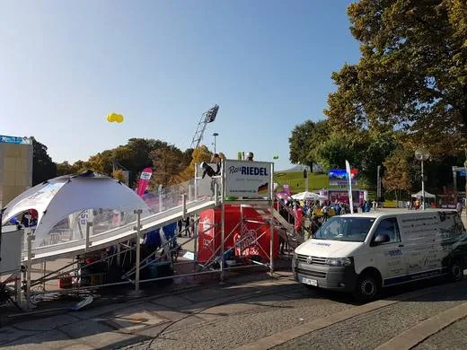 Technische Anlage im Freien