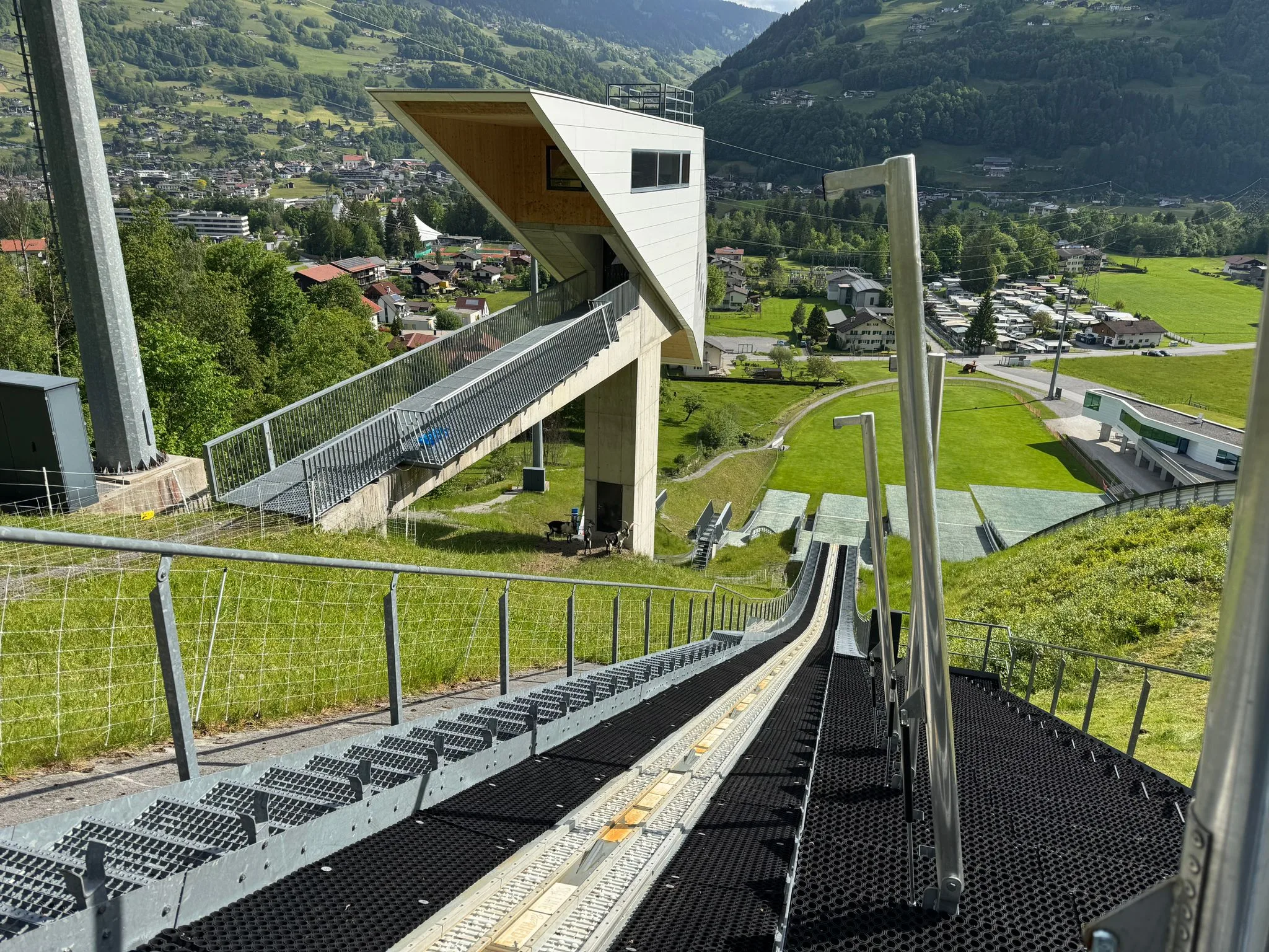 Schienen- und Spuranlage