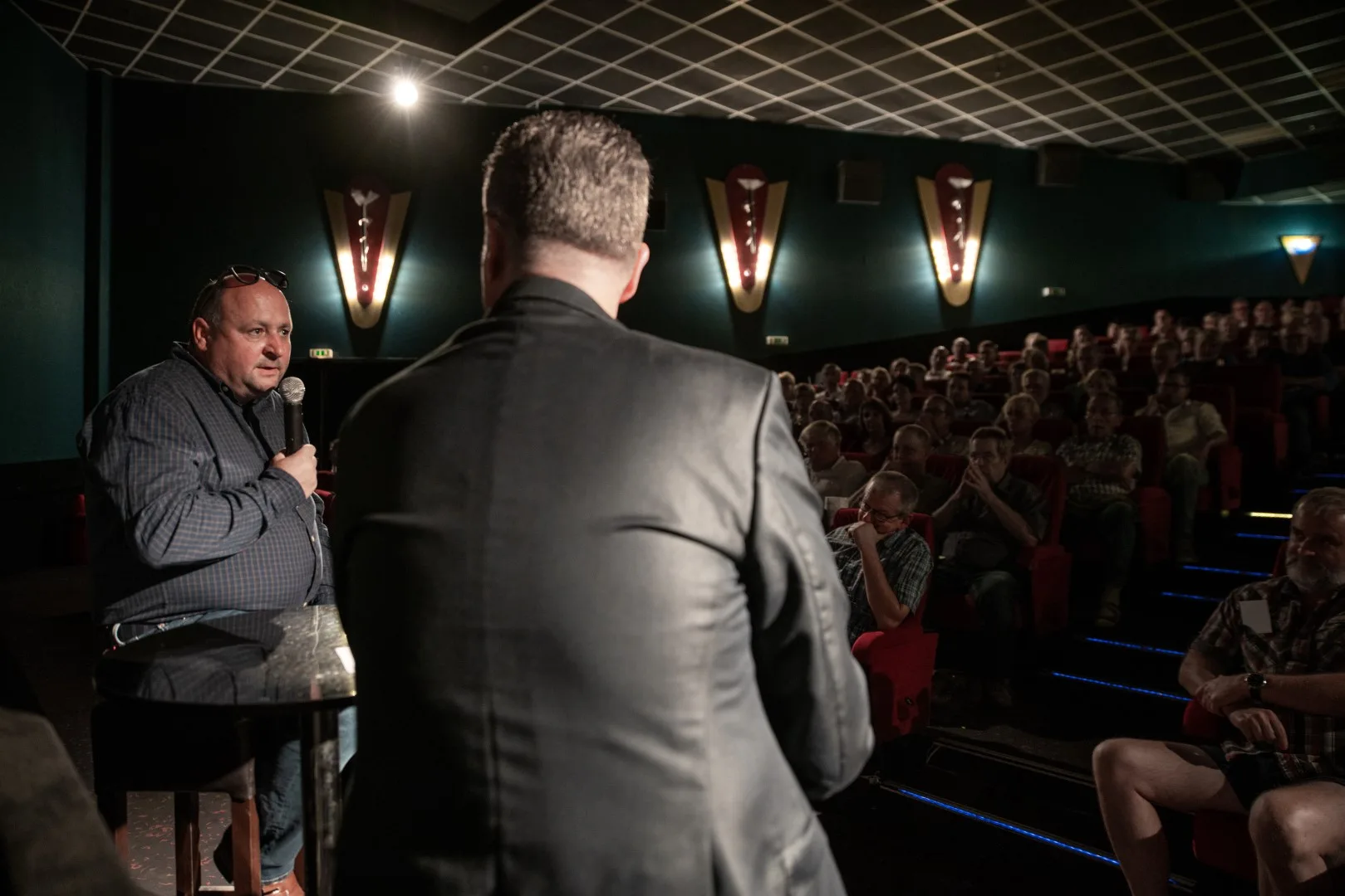 Personengruppe bei „Ein Feuerkorb für Micha“