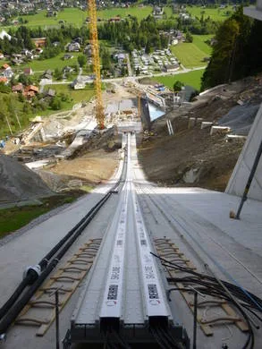 Schienen- und Spuranlage