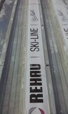 REHAU Ski-Line Anlaufspur