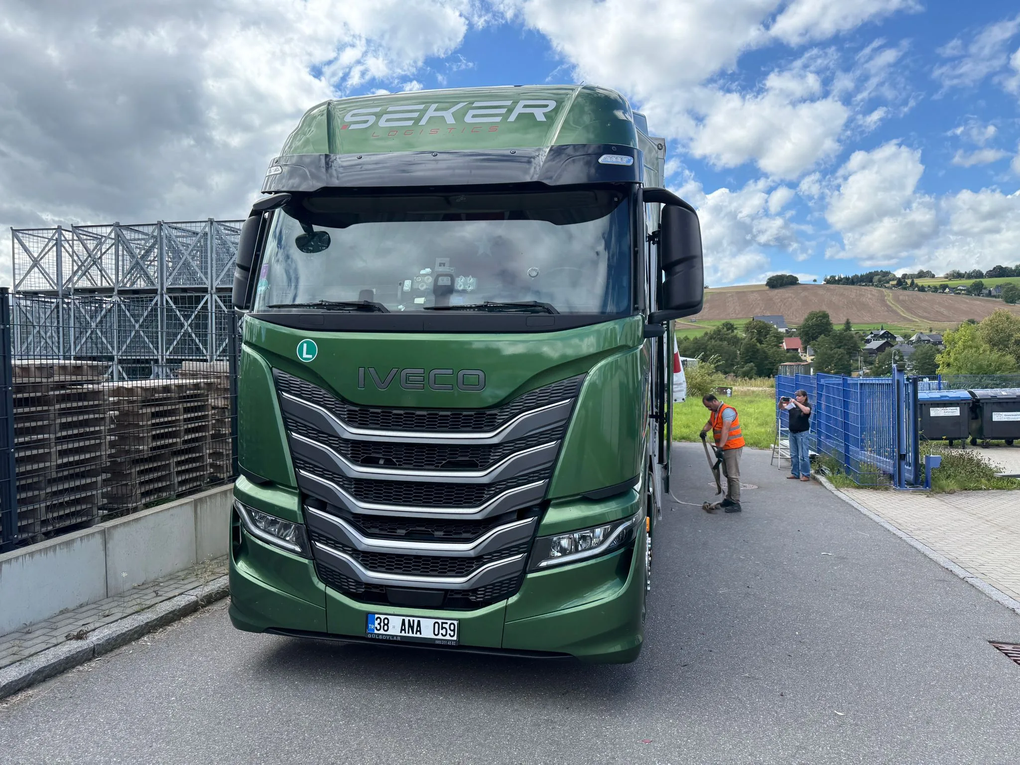 Technische Anlage im Freien