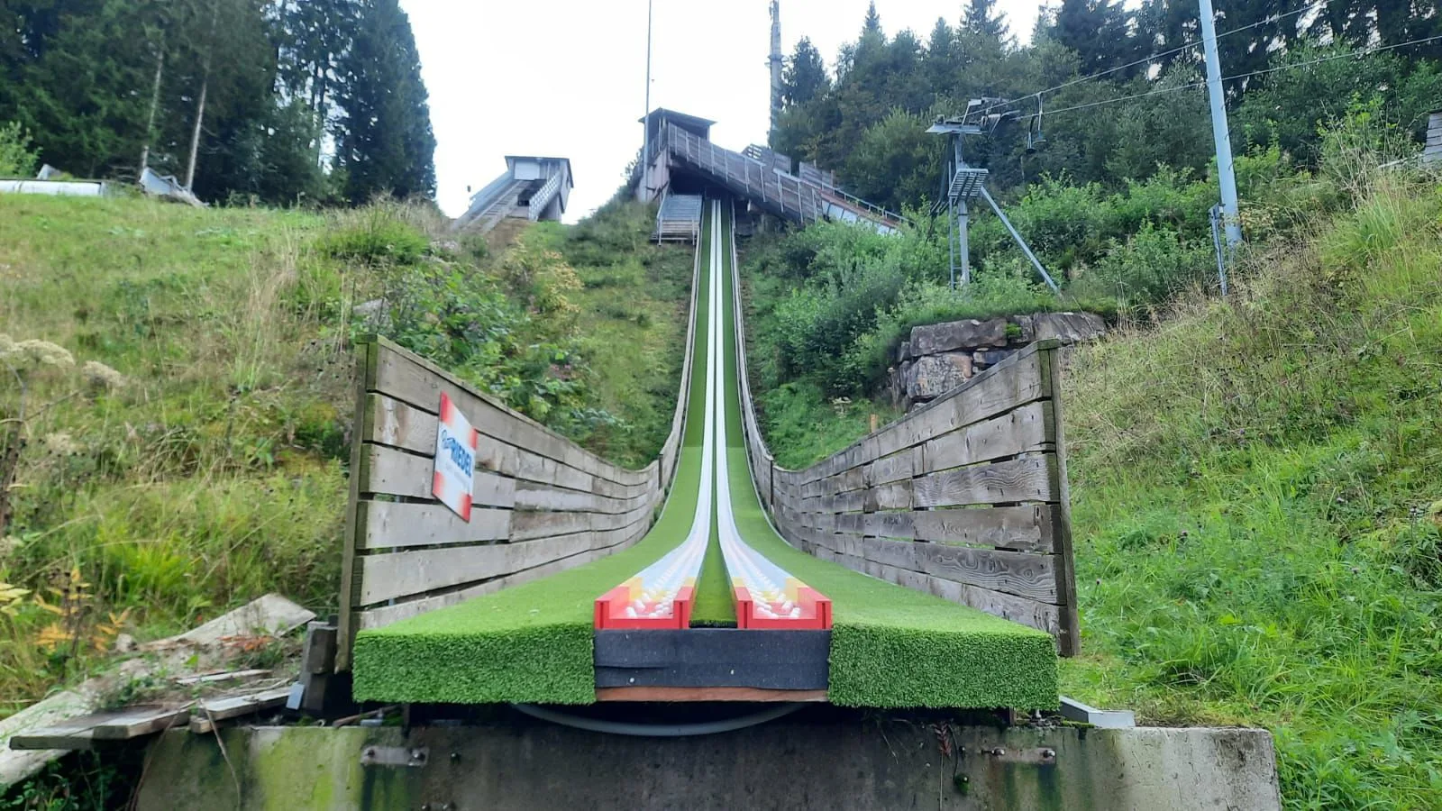 Technische Anlage im Freien