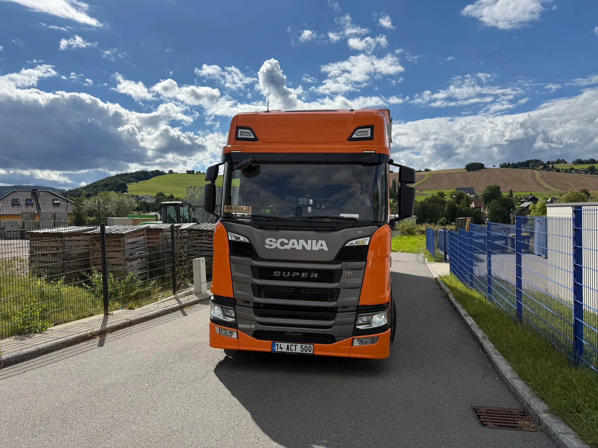 Technische Anlage im Freien
