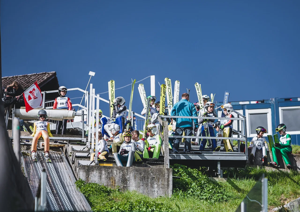 Technische Anlage im Freien