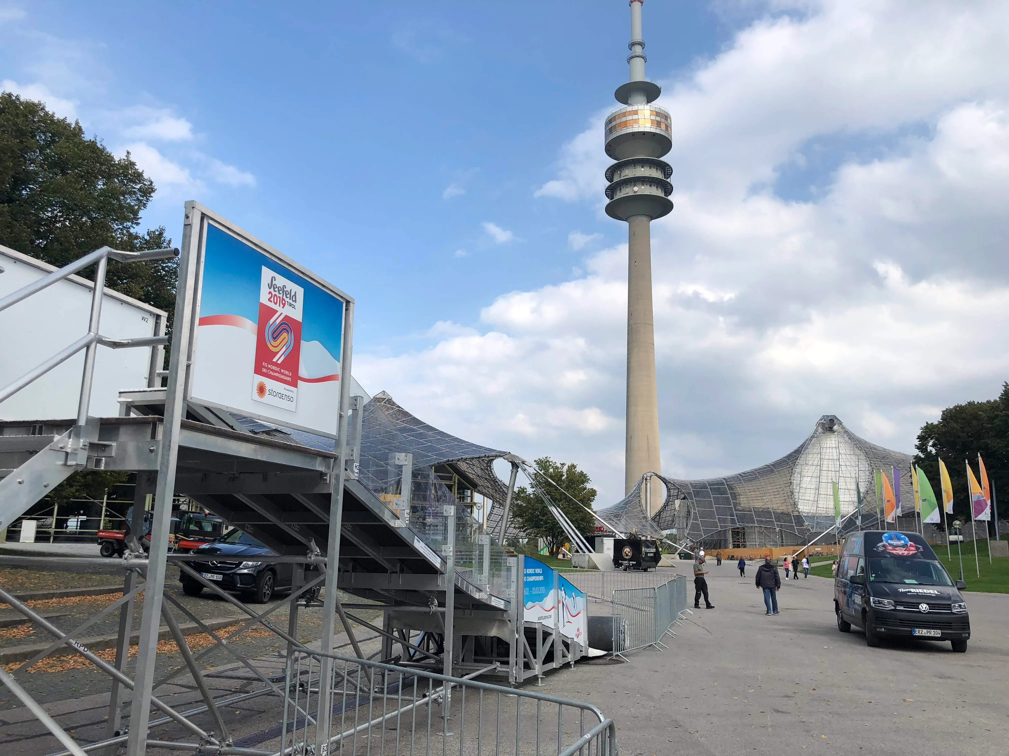 Technische Anlage im Freien