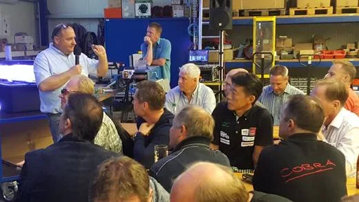 Personengruppe bei „Delegierte der Nordischen Kombination in Raschau zu Gast“